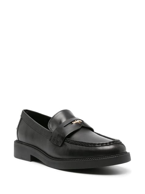 michael kors penny loafer|Carlson Leather Loafer .